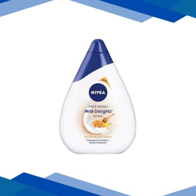 Nivea Milk Delights Face Wash for Dry Skin – Honey 50 ml