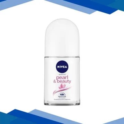 Nivea Pearl & Beauty Roll On Deodorant 72H 50 ml