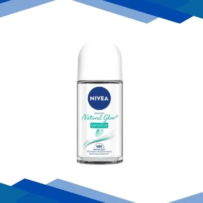 Nivea Roll-On Deodorant – Natural Glow Sensitive 25 ml