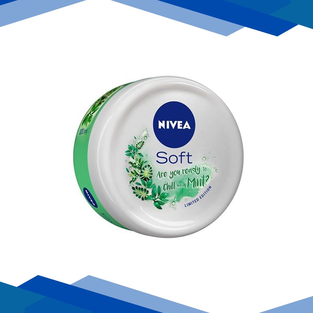 Nivea Soft Light Moisturiser – Chilled Mint 100 ml