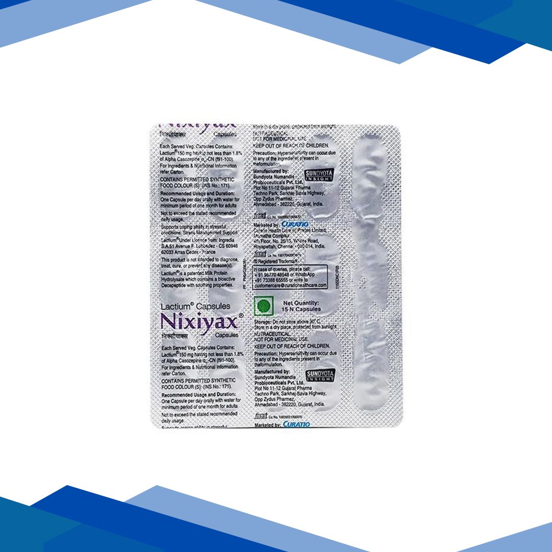 Nixiyax Capsule 15’S
