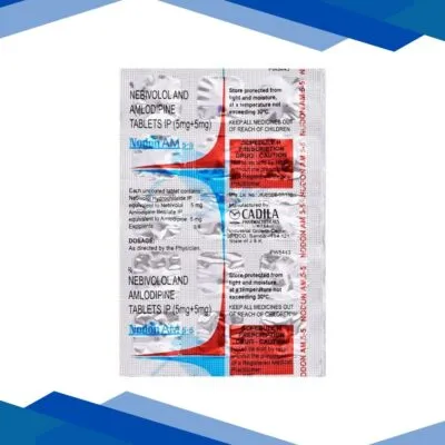 Nodon AM 5/5mg Tablet 15’S