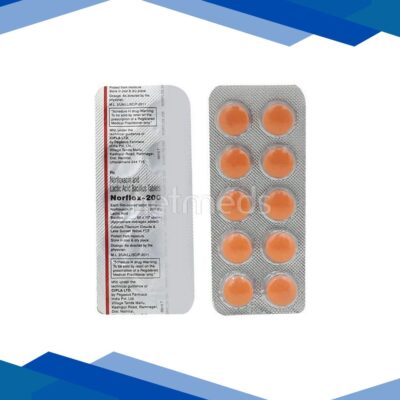 Norflox 200mg Tablet 10’S