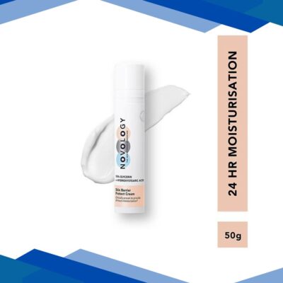 Novology Moisture Barrier Booster Face Cream for 24 Hours of Intense Moisturization for Dull Skin 50 gm