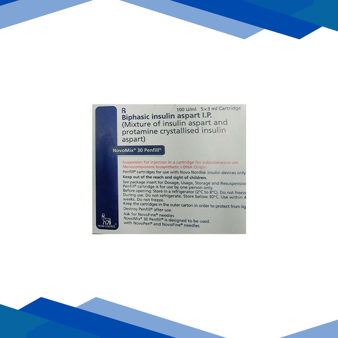 Novomix 30 Penfill Cartridge 1X3ml