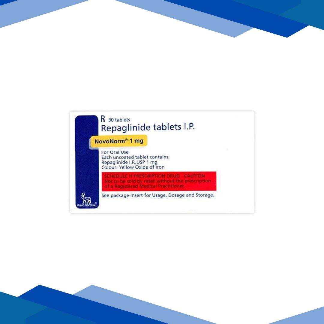Novonorm 1mg Tablet 15’S