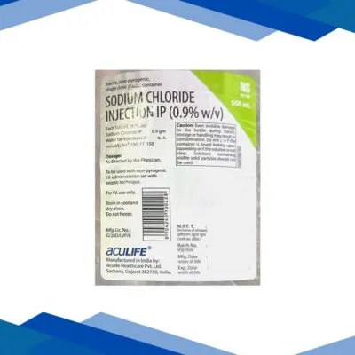 NS (ACULIFE) SODIUM CHLORIDE 0.9% Infusion 500ml