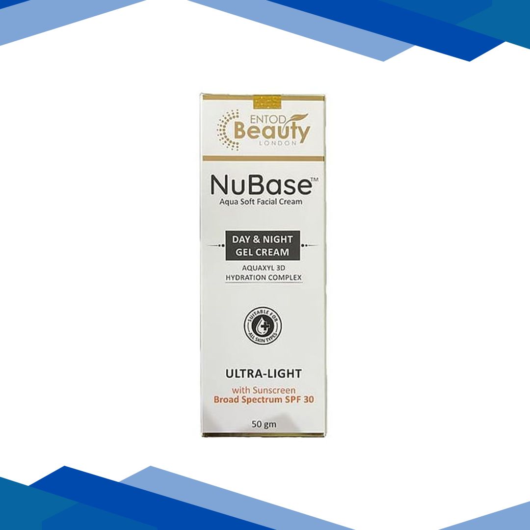 NUBASE AQUASOFT FACIAL DAY & NIGHT GEL Cream 50g