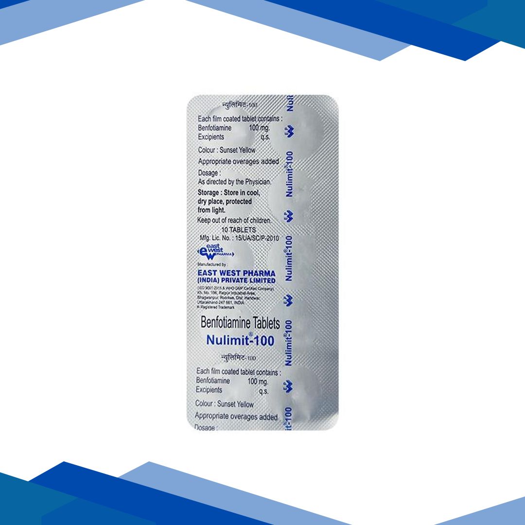 Nulimit 100mg Tablet 10’S