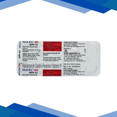 Nuloc 20mg Tablet 10’S