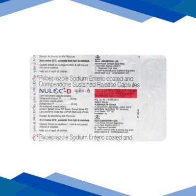Nuloc D 20/30mg Capsule 10’S