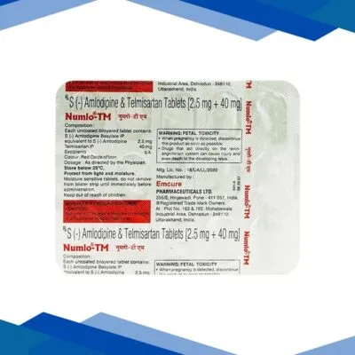 Numlo TM 2.5mg Tablet 15’S
