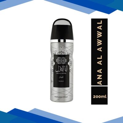 NUSUK Ana Al Awwal Deodorant For Men, Perfumed Body Spray 200 ml