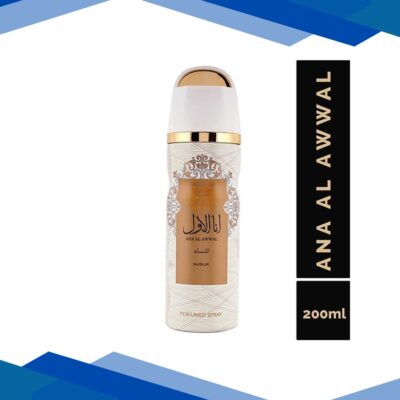 NUSUK Ana Al Awwal F Deodorant For Women, Perfumed Body Spray 200 ml