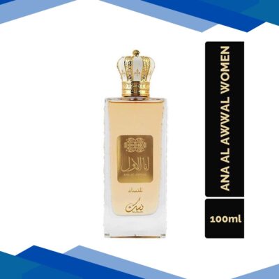 NUSUK Ana Al Awwal GOLD EDP Perfume for Women 100 ml