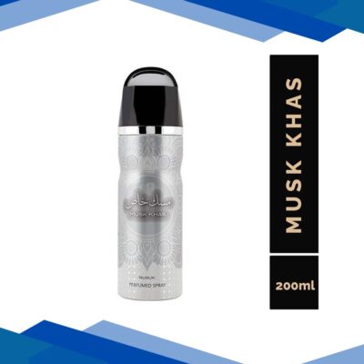 NUSUK Musk Khas Deodorant For Men & Women, Perfumed Body Spray 200 ml