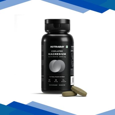 Nutrabay Chelated Magnesium Glycinate 2000mg Tablet 60’s