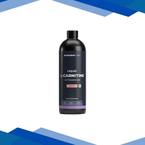 Nutrabay Pro L Carnitine +Vitamin B5 Liquid – Orange 450 ml