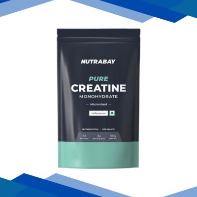 Nutrabay Pure Creatine Monohydrate Micronized Powder – Unflavoured 100 g