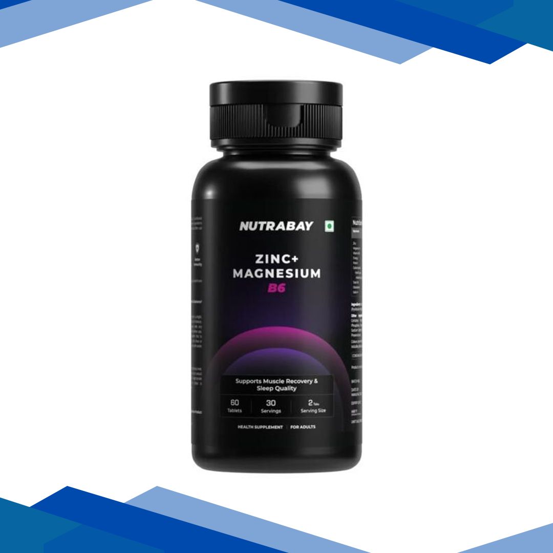Nutrabay Zinc + Magnesium B6 Tablets 60’s