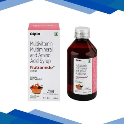 Nutramide Mixed Fruit Flavour Syrup 200ml