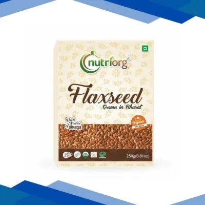 Nutriorg Organic Flaxseed 250 gm