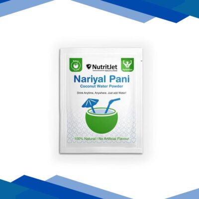 NutritJet Nariyal Pani Coconut Water Powder (Pack of 20)