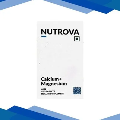 NUTROVA CALCIUM + MAGNESIUM VEG Tablet 60’s