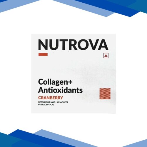 NUTROVA COLLAGEN + ANTIOXIDANTS CRANBERRY Sachet 30’s