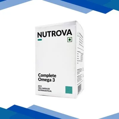 NUTROVA COMPLETE OMEGA 3 GELATIN FREE VEG Capsule 60’s