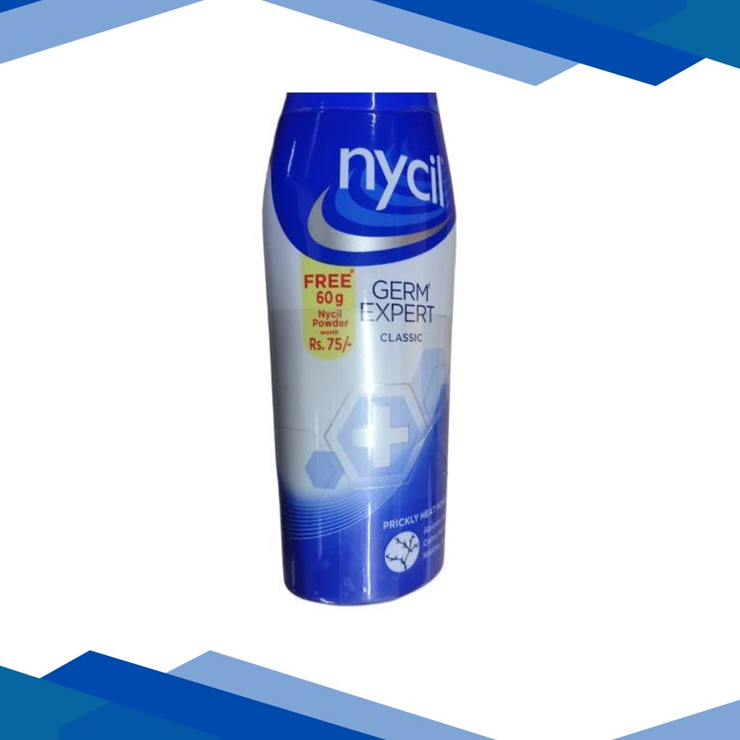 Nycil Germ Expert Powder – Classic 150 gm (Free Classic 60 g)