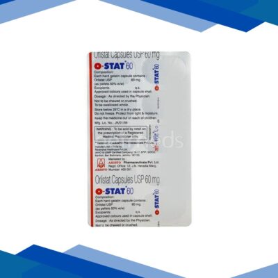 O Stat 60mg Capsule 10’S