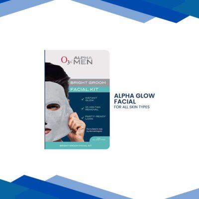 O3+ Alpha Men Bright Groom Facial Kit 1’s