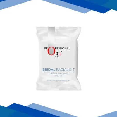 O3+ Bridal Facial Kit Hydrate & Glow for Dry Dehydrated Skin 10 Steps 122 gm