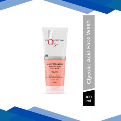 O3+ Glow Boosting Glycolic Acid Brightening Face Wash 100 ml