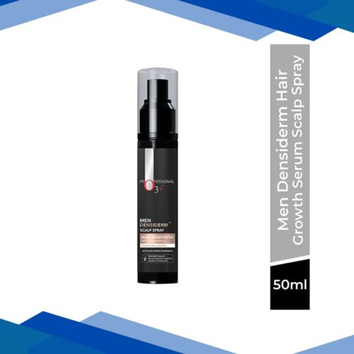 O3+ Men Densiderm Hair Growth Serum Scalp Spray with Ginseng For Hair Fall Control & Hair Growth 50ml
