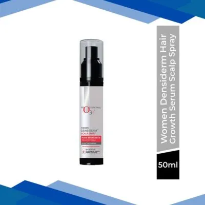 O3+ Women Densiderm Hair Growth Serum Scalp Spray with Ginseng Hair Fall Control & Hair Growth 50 ml