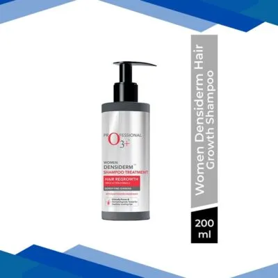 O3+ Women Densiderm Hair Growth Shampoo with Ginseng For Hair Fall Control & Hair Growth 200ml