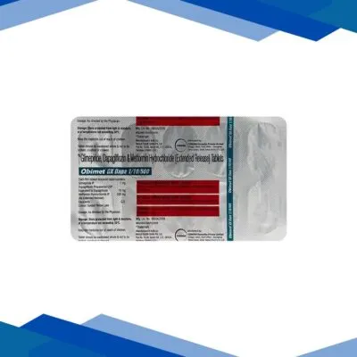 OBIMET GX DAPA 10/1/500 Tablet 10’s