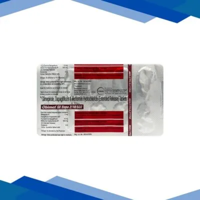 OBIMET GX DAPA 10/2/500 Tablet 10’s
