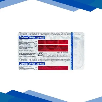 OBIMET GX SITA 50/1/1000 Tablet 10’s