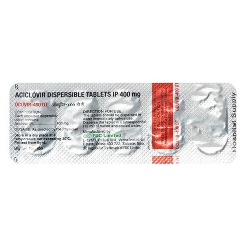 Ocuvir DT 400mg Tablet 5'S
