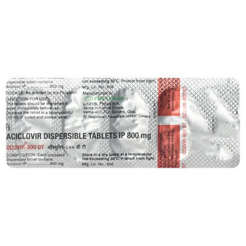 Ocuvir DT 800mg Tablet 5'S
