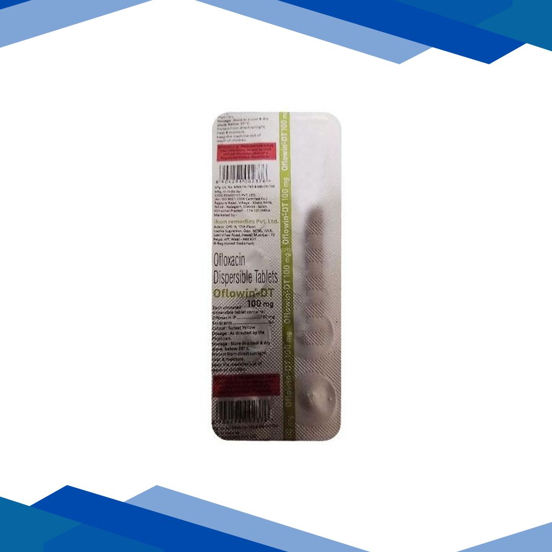 OFLOWIN DT 100mg Tablet 10’s