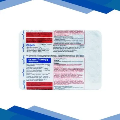 OKAMET GMP 2 Tablet 10’s