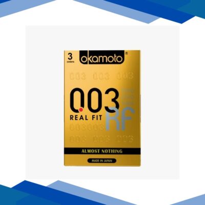 Okamoto 003 Real Fit Condoms 3’s