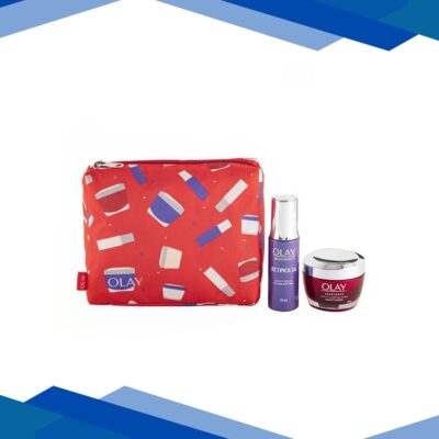 Olay Regenerist Micro-Sculpting Cream 50gm and Retinol 24 Night Serum 30ml – Round The Clock Skincare 1’s