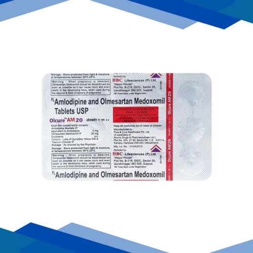 OLCURE AM 20 Tablet 15’s