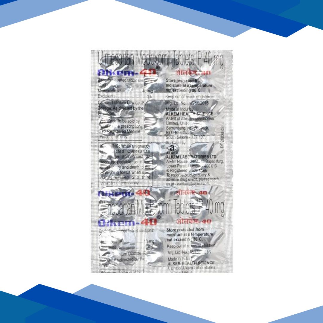 Olkem 40mg Tablet 15’S