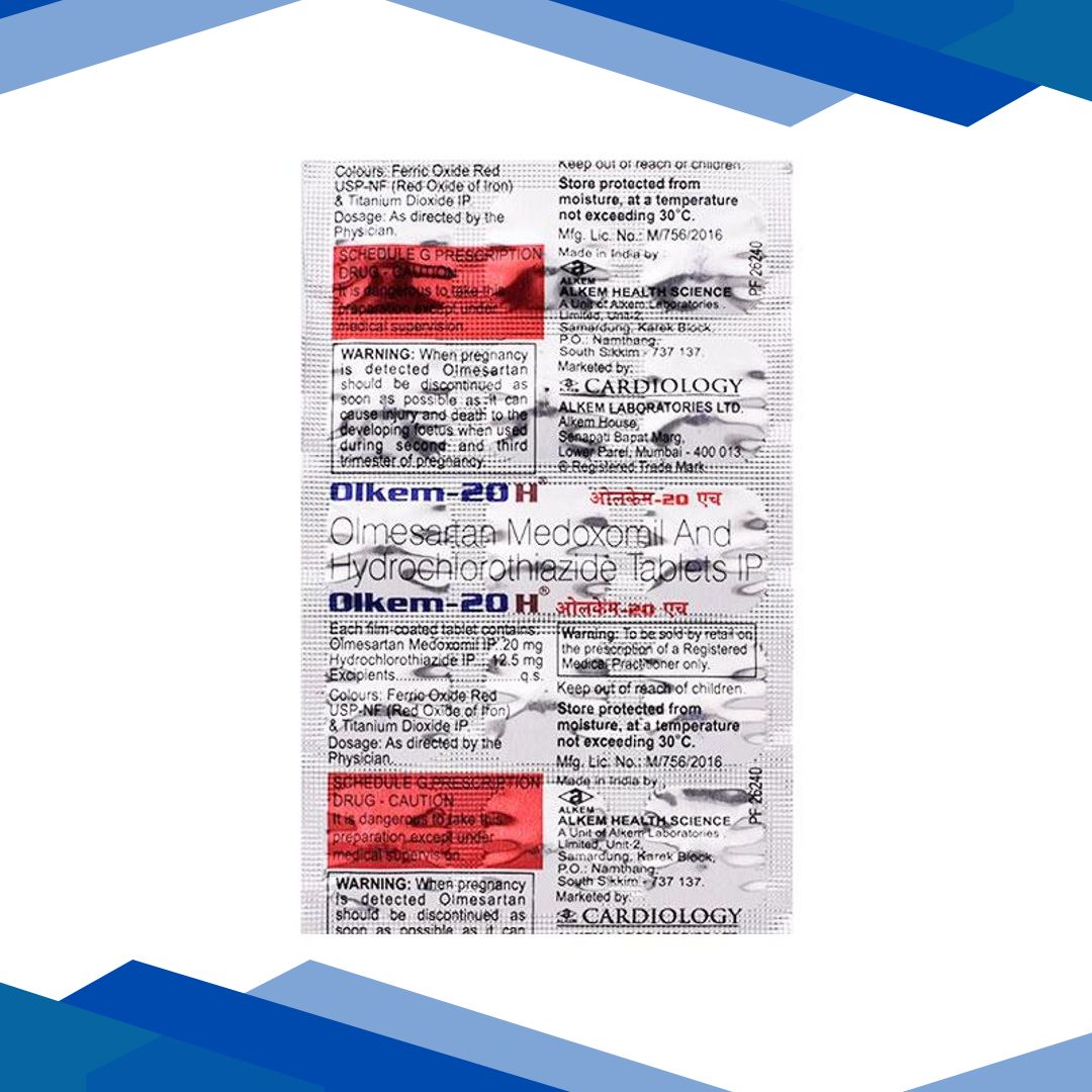 Olkem H 20mg Tablet 15’S